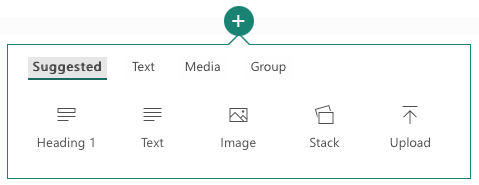 Add a card options