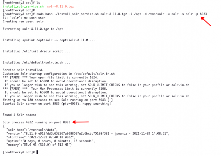 Apache Solr на Rocky Linux: установка и защита