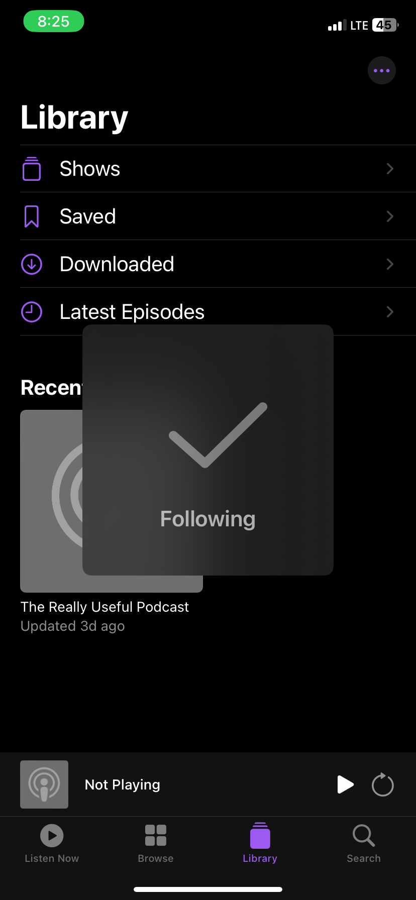 Подписанный подкаст в Apple Podcasts