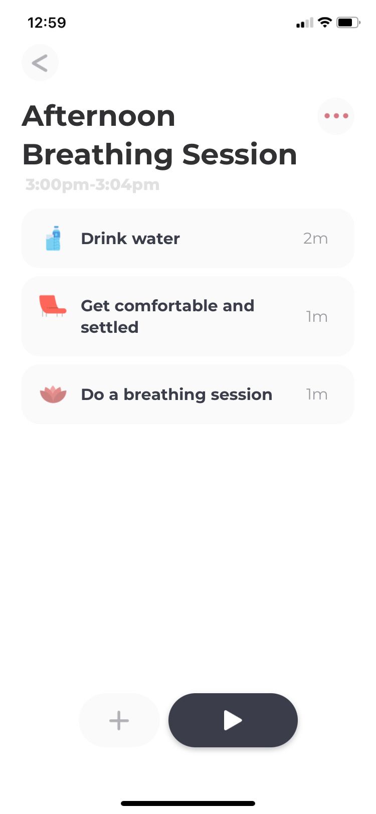 Routinery app new routine