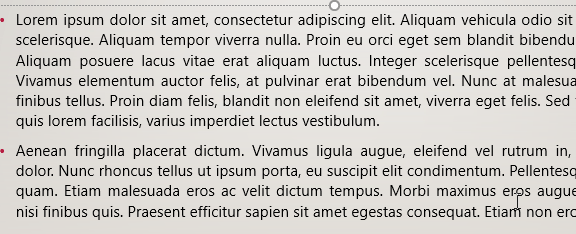 Анимация выделения текста на слайде