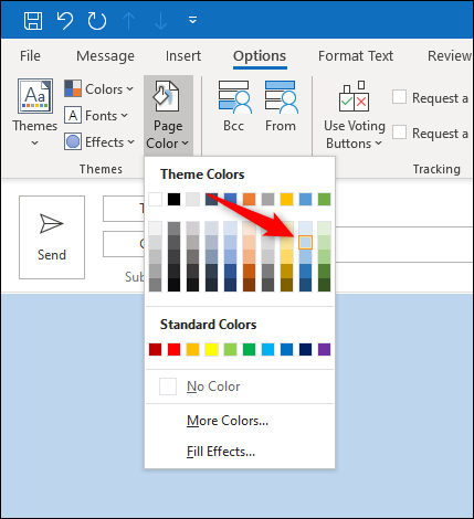 Выберите цвет.