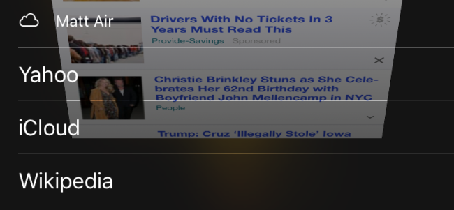 Открывать и закрывать вкладки Safari между iPhone и Mac