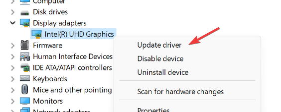 Обновление драйвера видеокарты