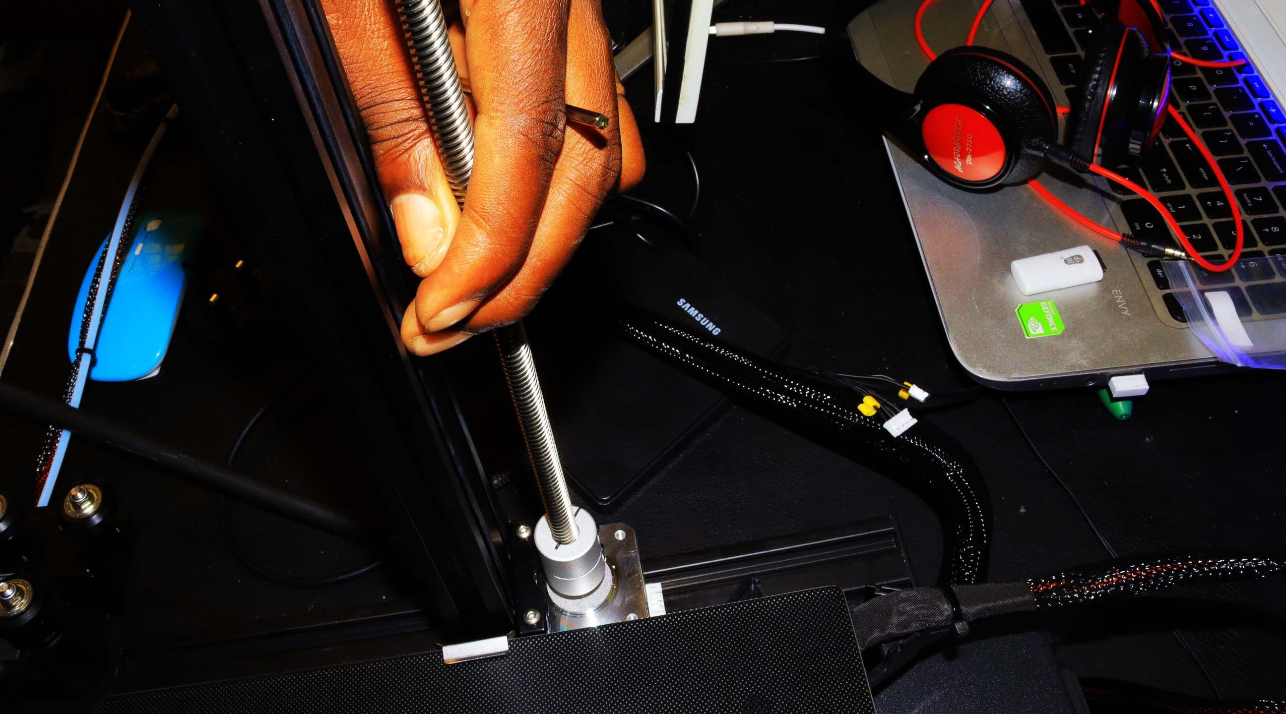 Installing the Z-axis motor in ender 3 v2