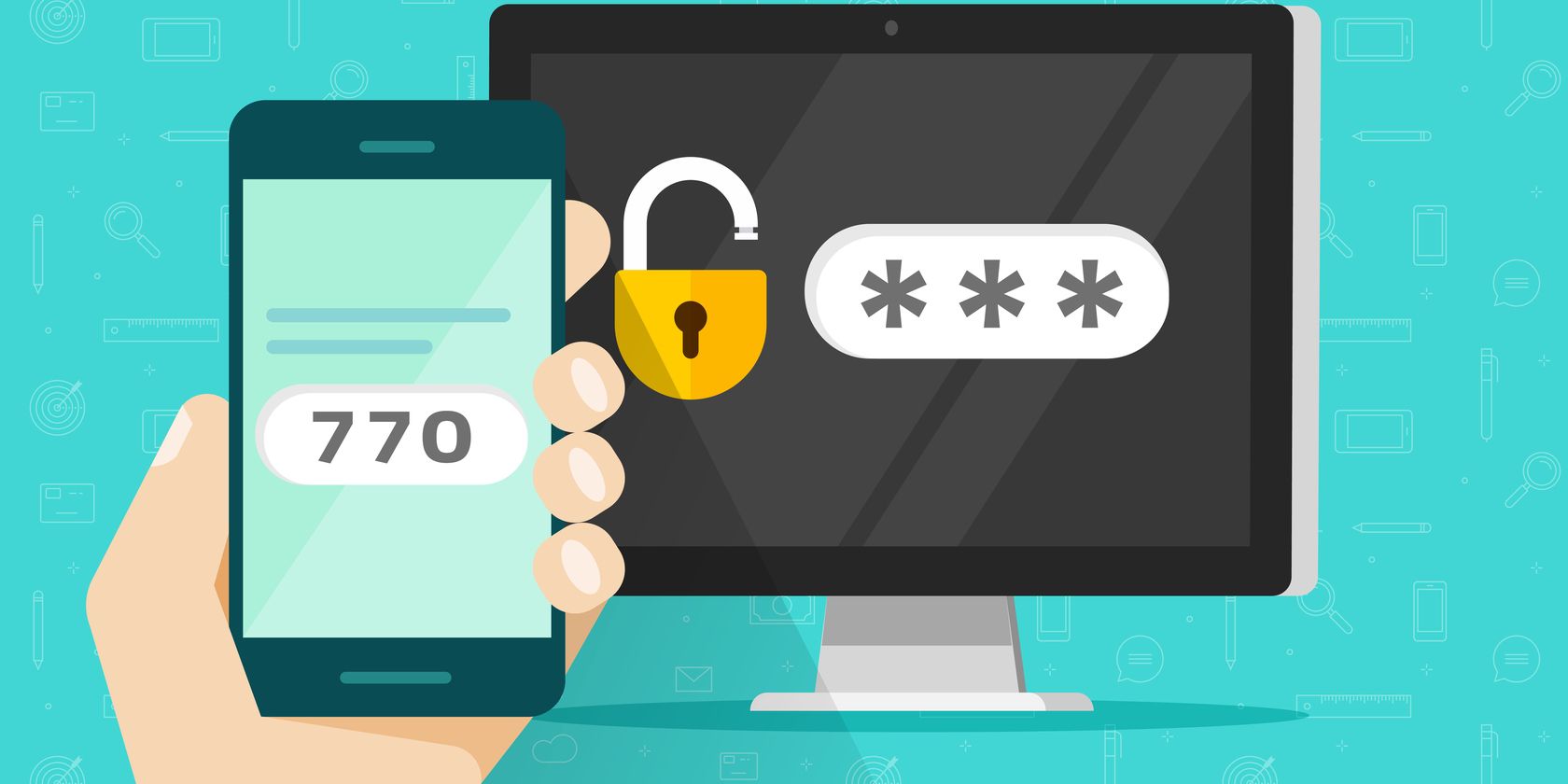 использование телефона для 2FA