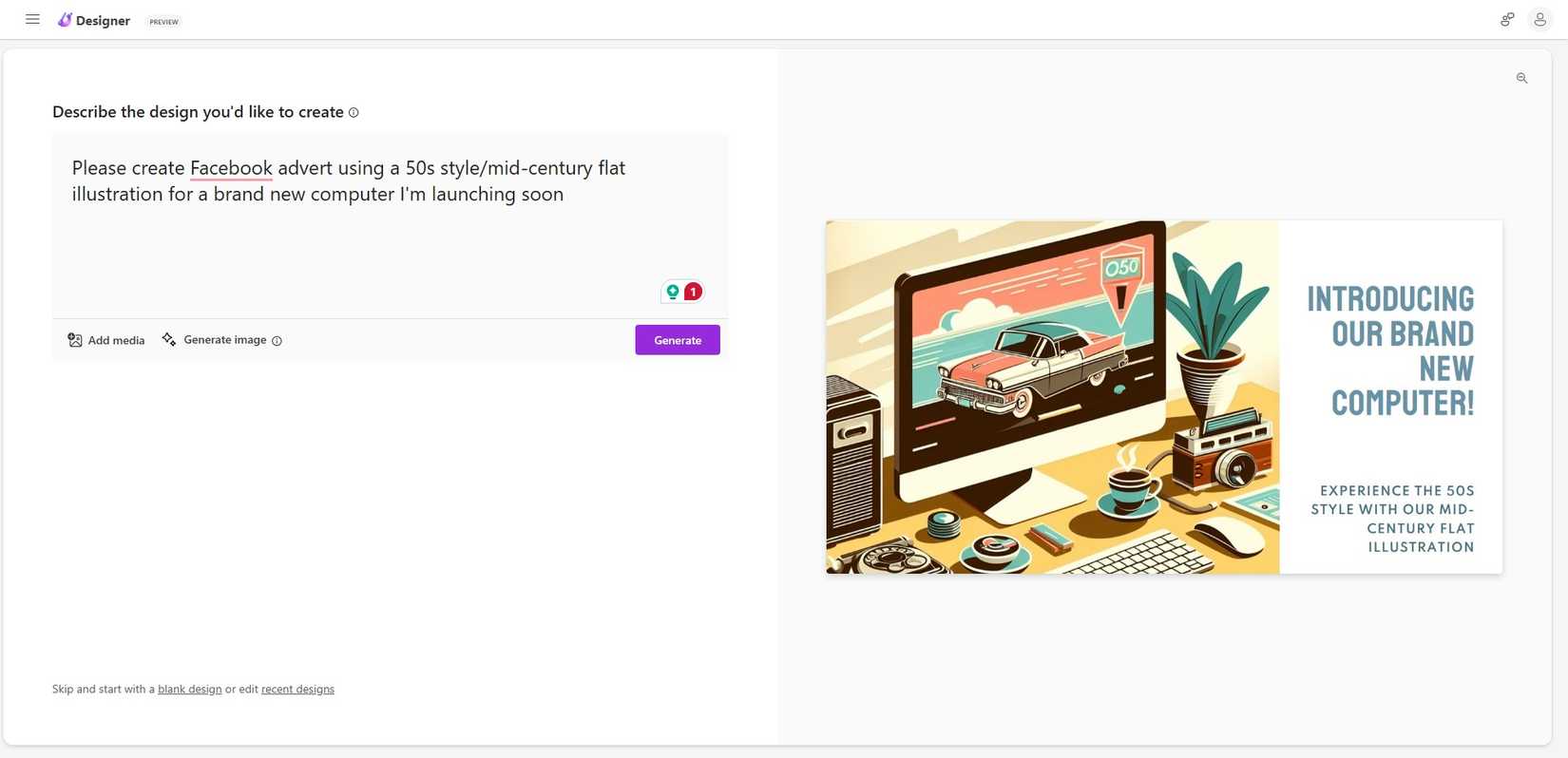 пример результата генерации изображений, где часть изображений не соответствует идее