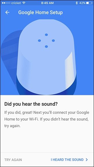 Выбор комнаты для устройства Google Home в приложении