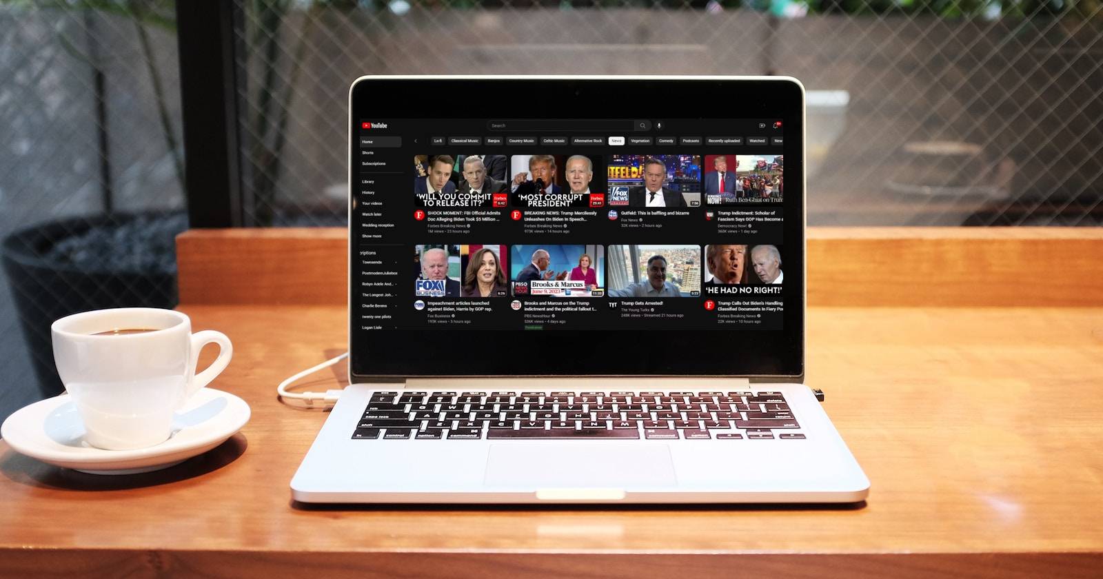 Как находить надёжные политические новости на YouTube