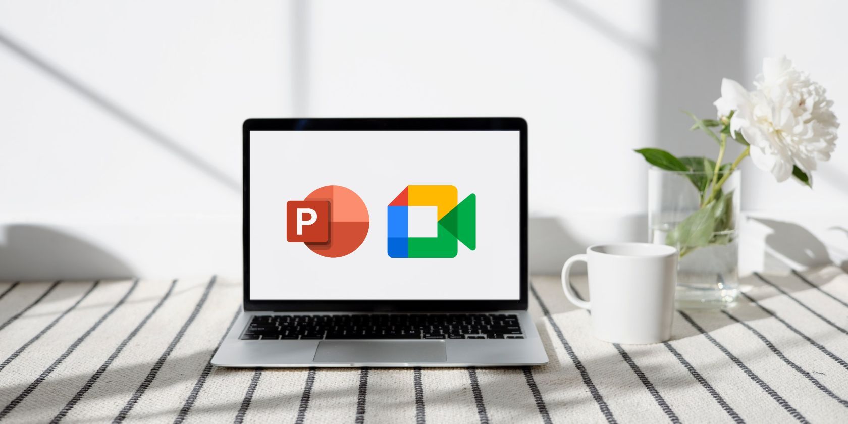 PowerPoint в Google Meet — как показывать презентацию