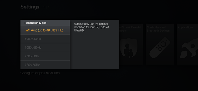 Как включить 4K на Amazon Fire TV