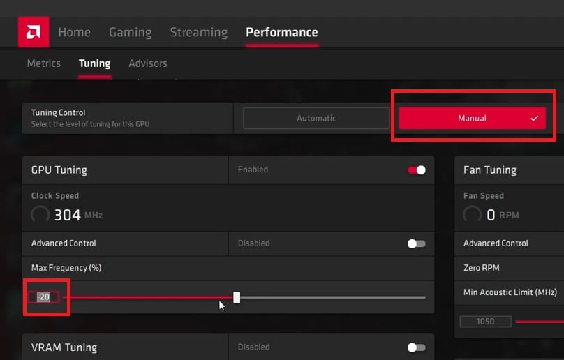 Панель управления AMD Radeon