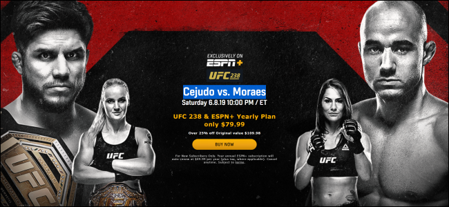 Как смотреть UFC 238: Сежудо — Мораес