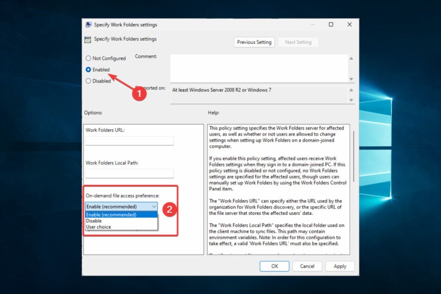 Исправление ошибки OneDrive 0x8007017c в Windows 10