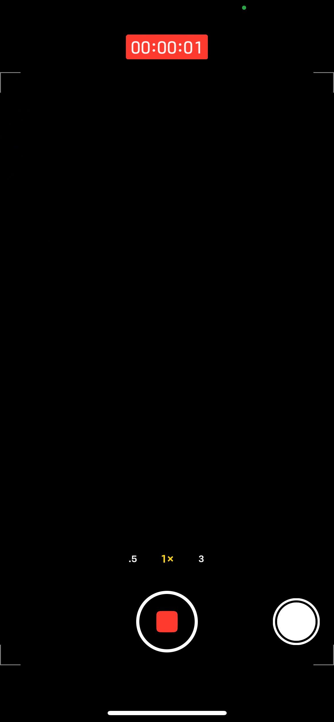 съёмка фото во время записи видео на iPhone