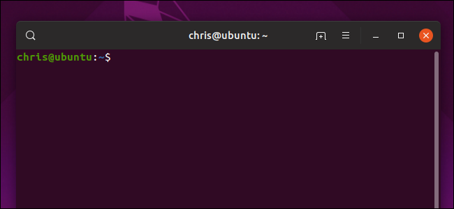 Окно терминала на рабочем столе Ubuntu 19.04