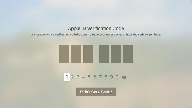 Apple TV: экран с настройками iCloud и Home Connected