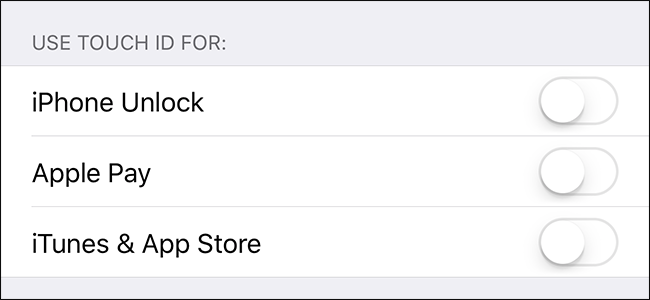 Отключить Touch ID и Face ID на iPhone