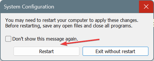 Чистая загрузка Windows