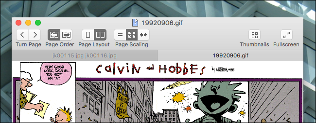 Приложение Simple Comic 2009 года, работающее с системными вкладками