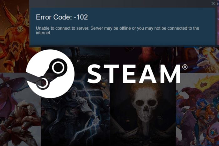 Как исправить ошибку 102 в Steam