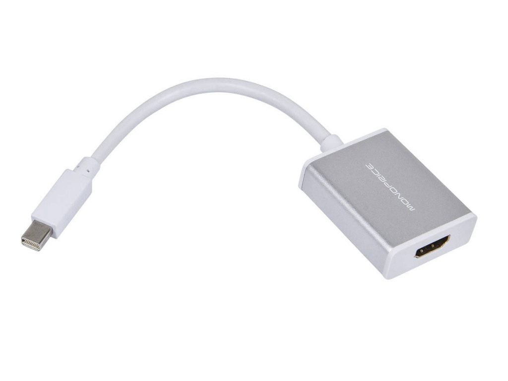 Адаптеры DisplayPort и HDMI для подключения Thunderbolt‑дисплея