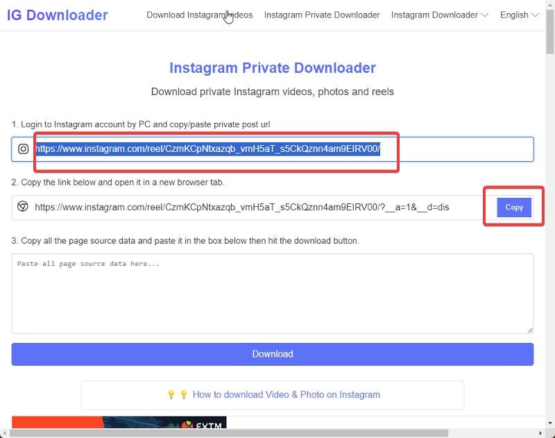Scaricare Reels privati Instagram — guida pratica