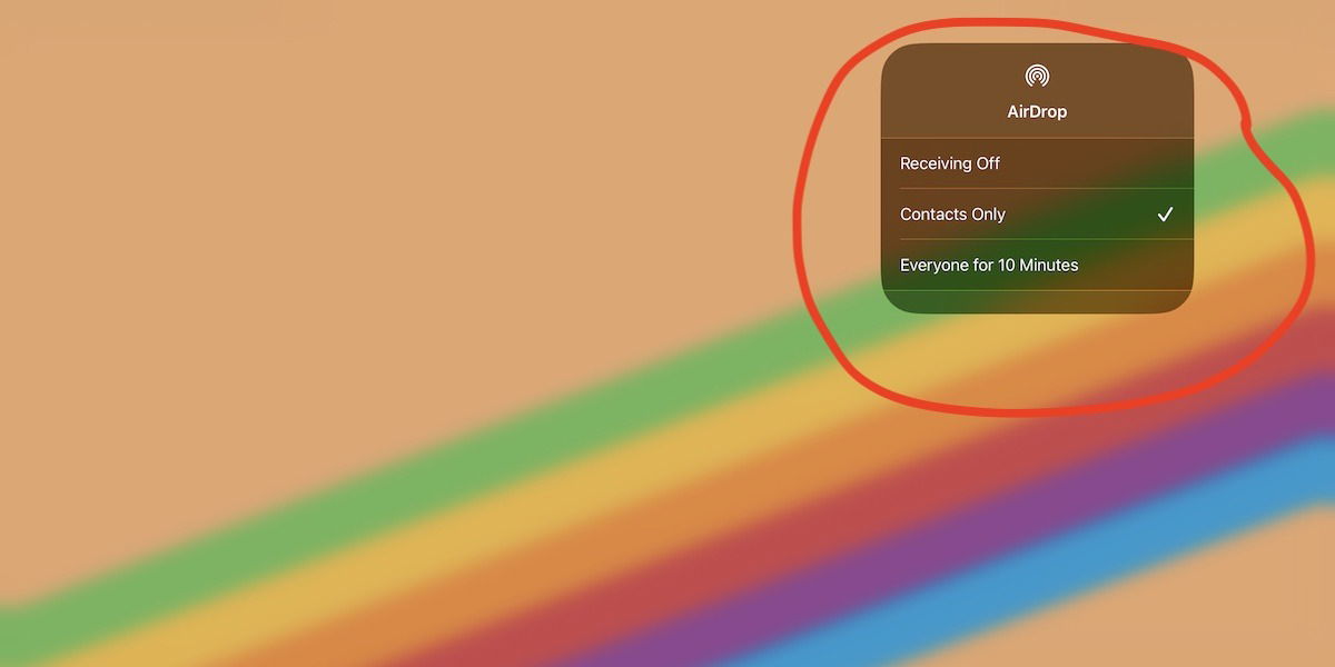 Apple Aidrop Iosmode