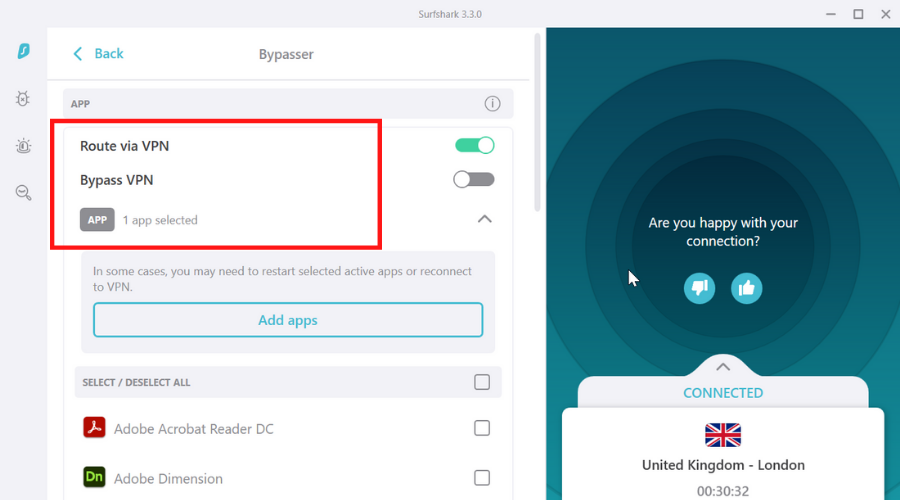 Логотип Surfshark