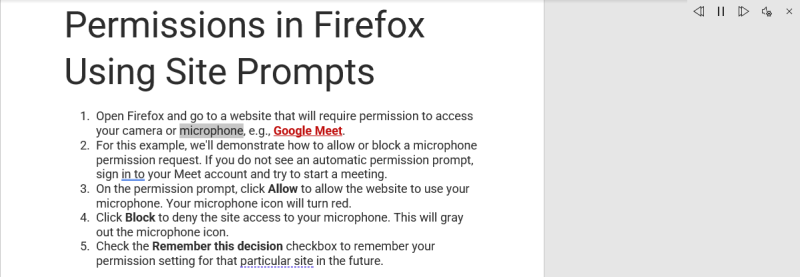 Панель управления воспроизведением: настройки и скорости