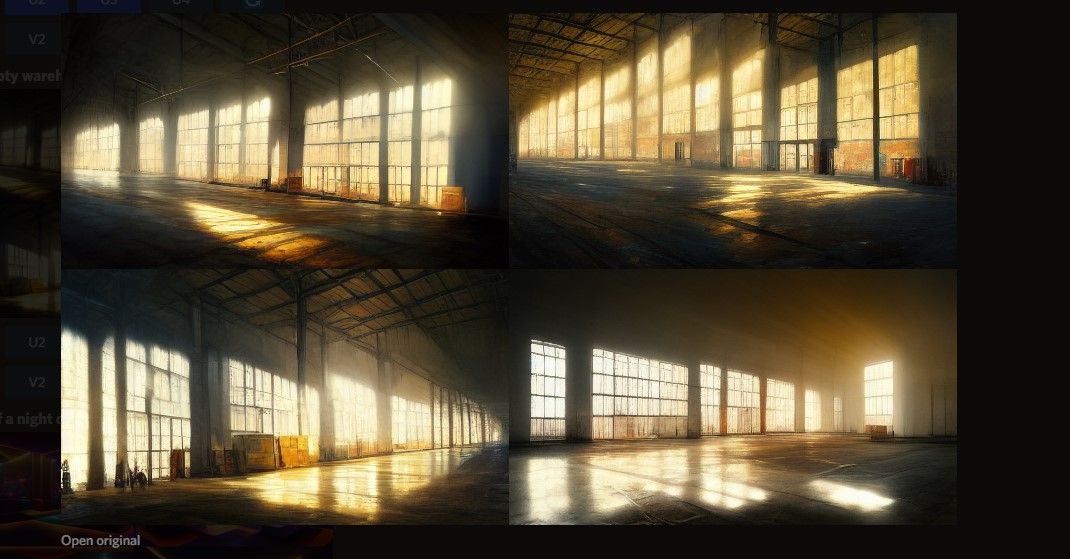 Large Empty Warehouse example