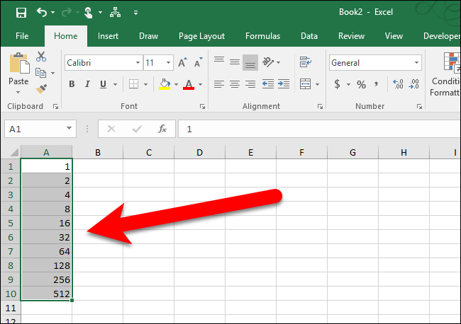 Результат: ряд, где каждый элемент в 2 раза больше предыдущего