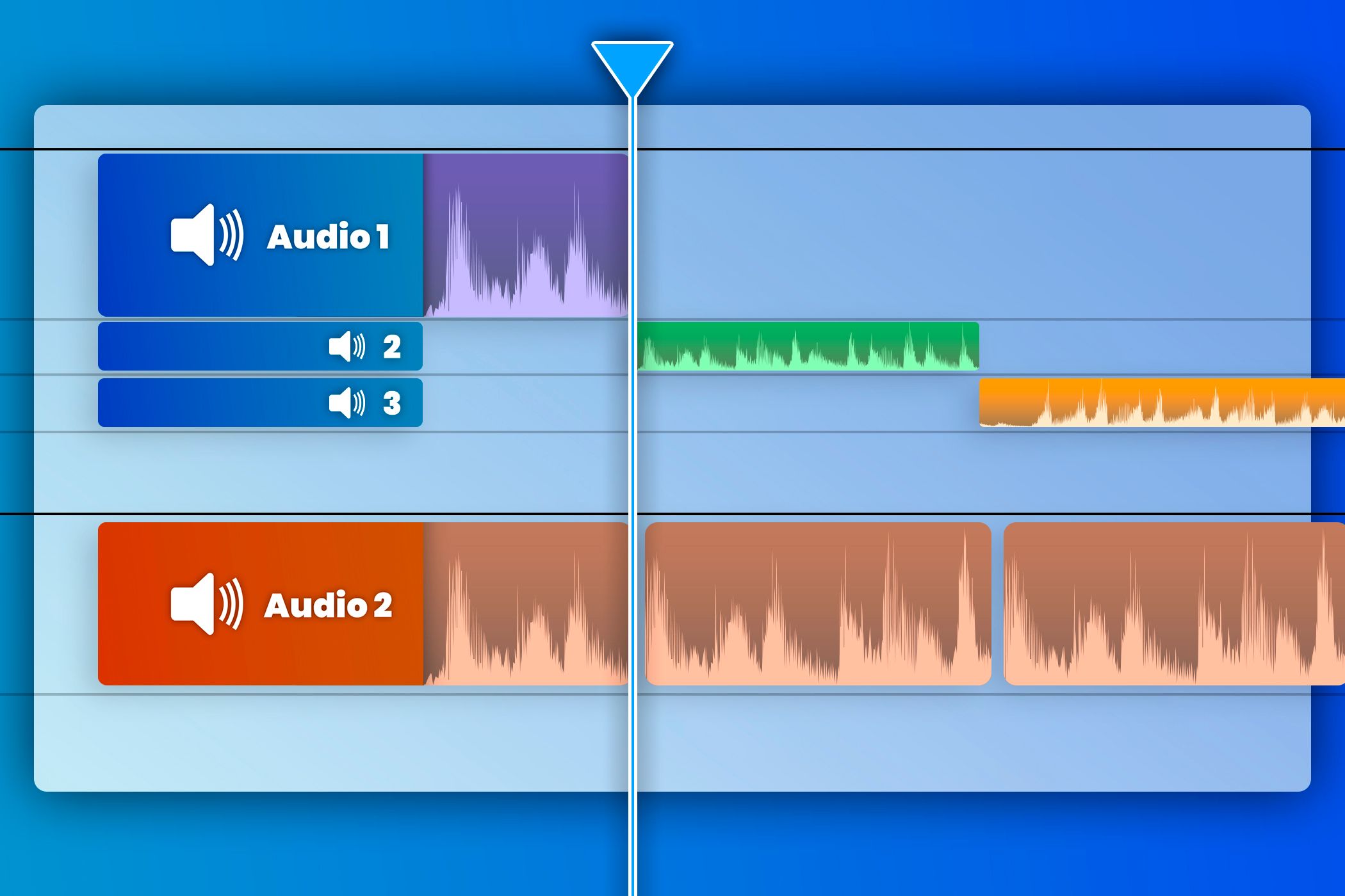 Как объединять и разделять аудио в Clideo