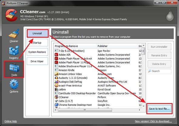 Контрольный список для перехода на новый компьютер