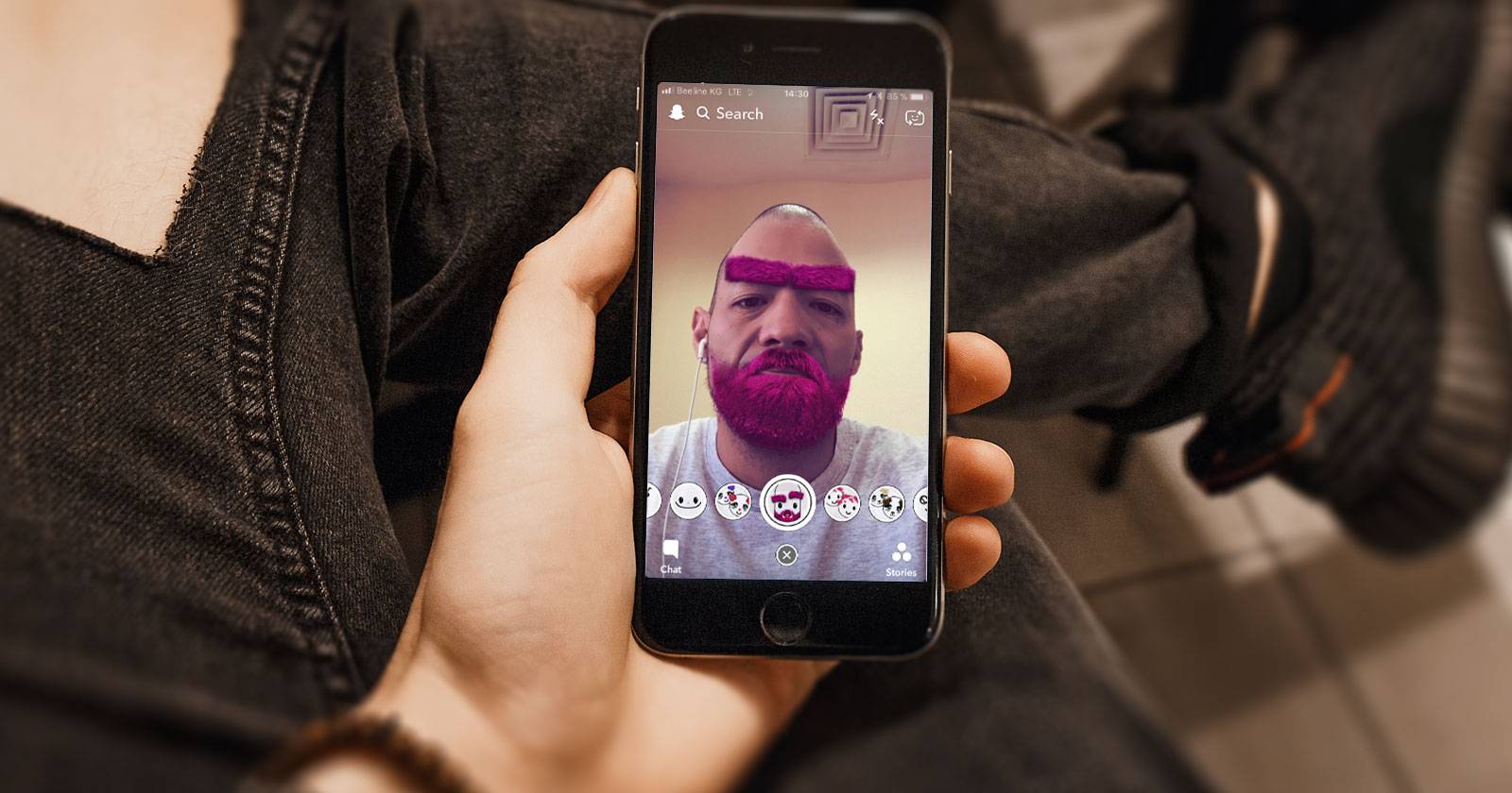 Как разблокировать фильтры и линзы Snapchat