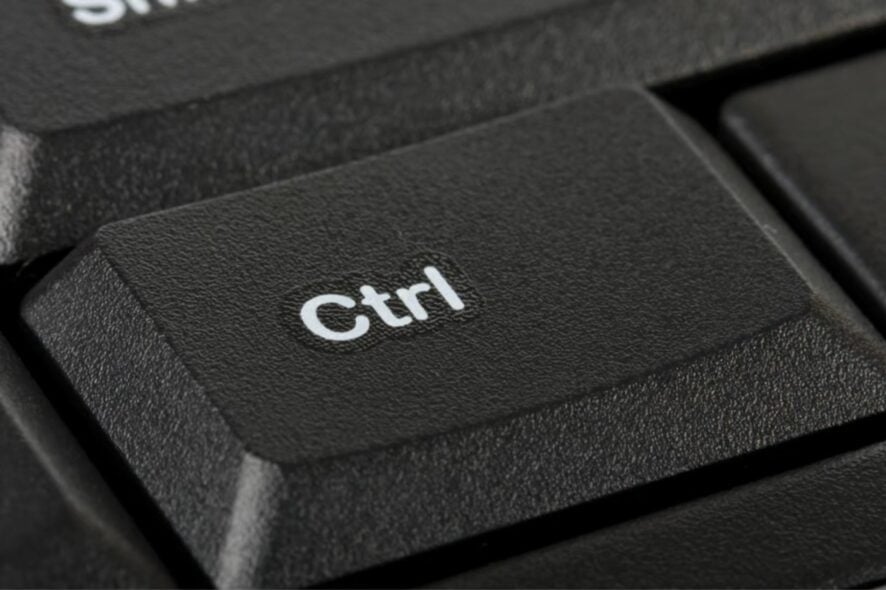 Клавиша Ctrl не работает — как исправить