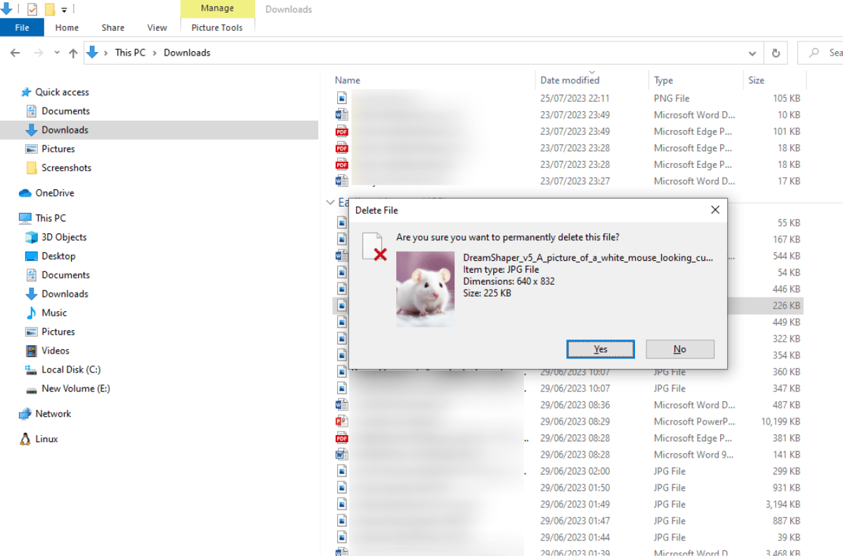 Delete Files