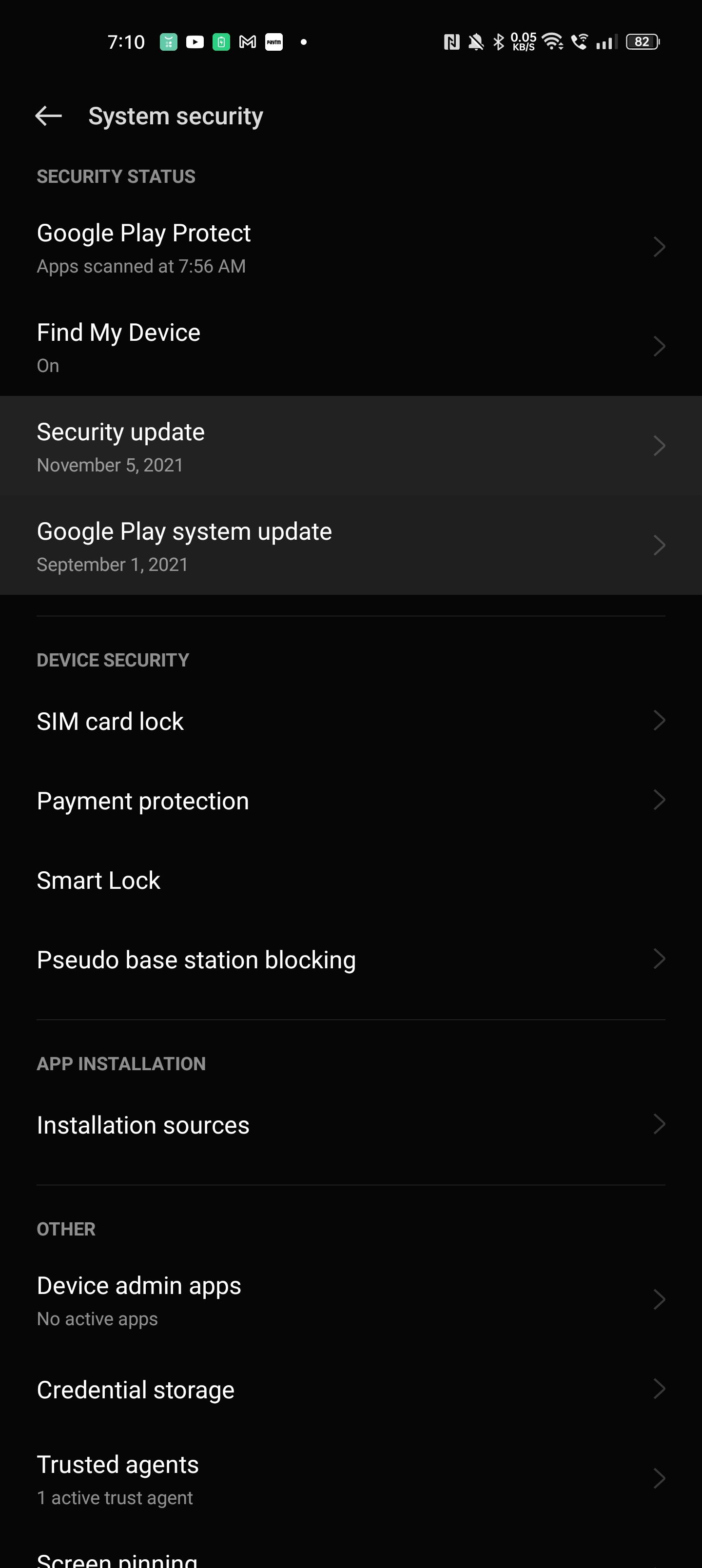 Oppo Google Play System