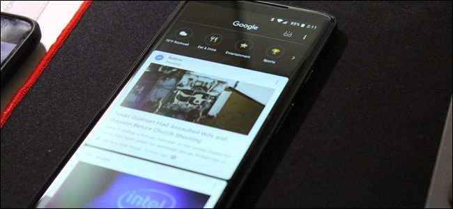 Настройка Google Feed — лента в Google App