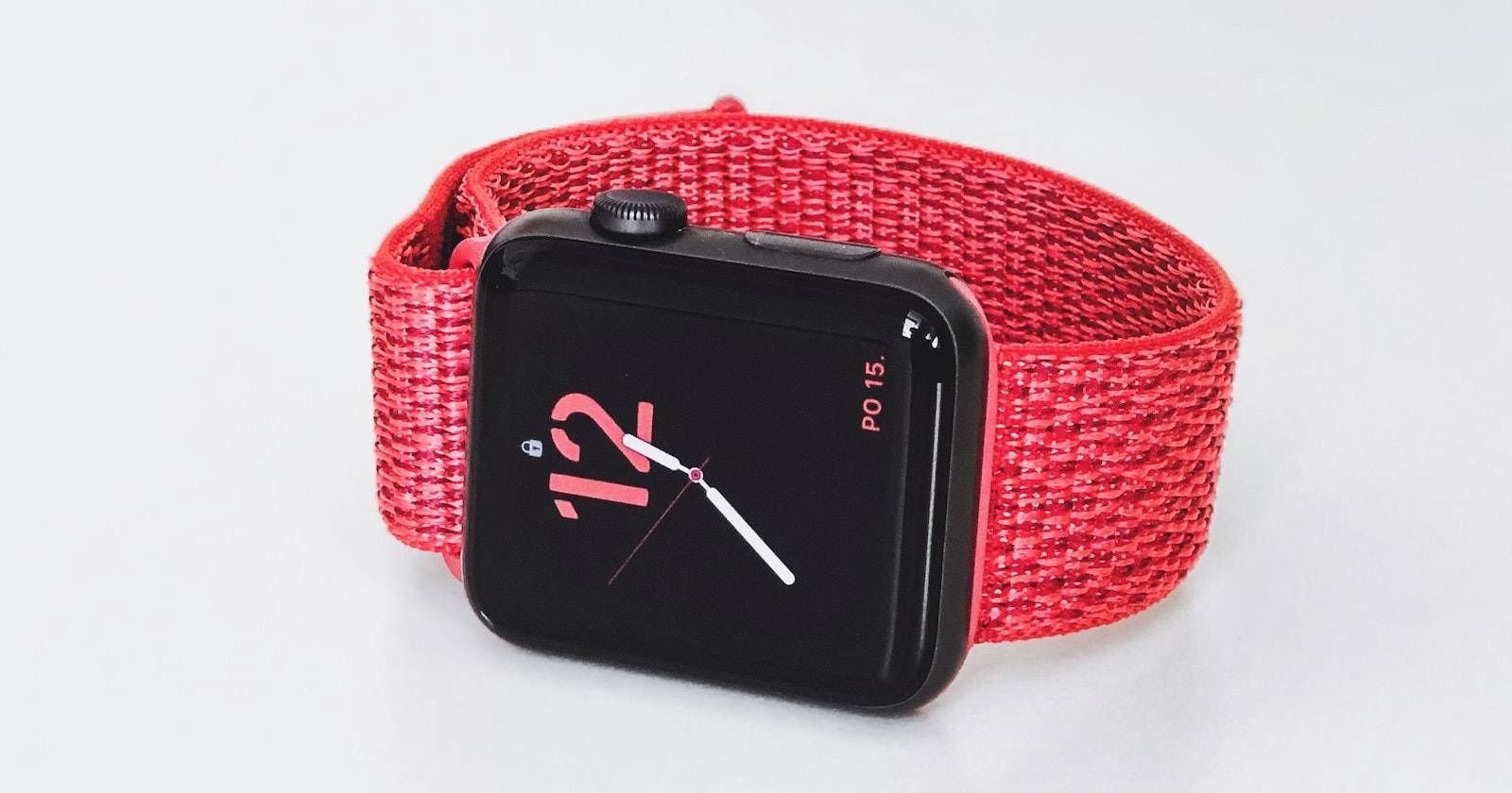 Apple Watch на столе