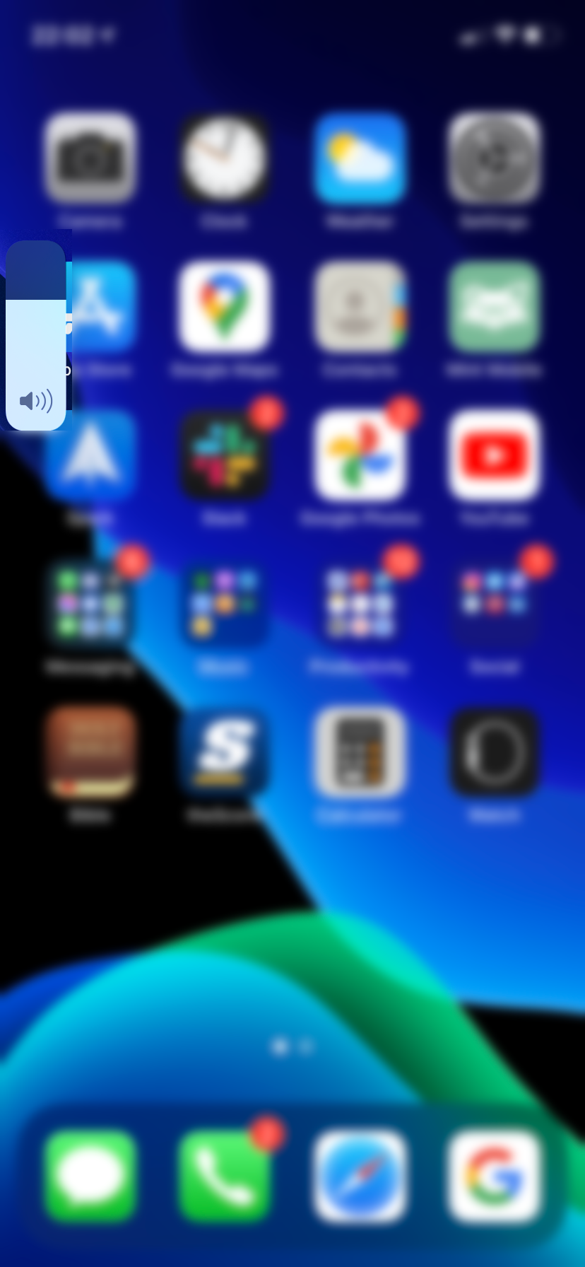 индикатор громкости iPhone