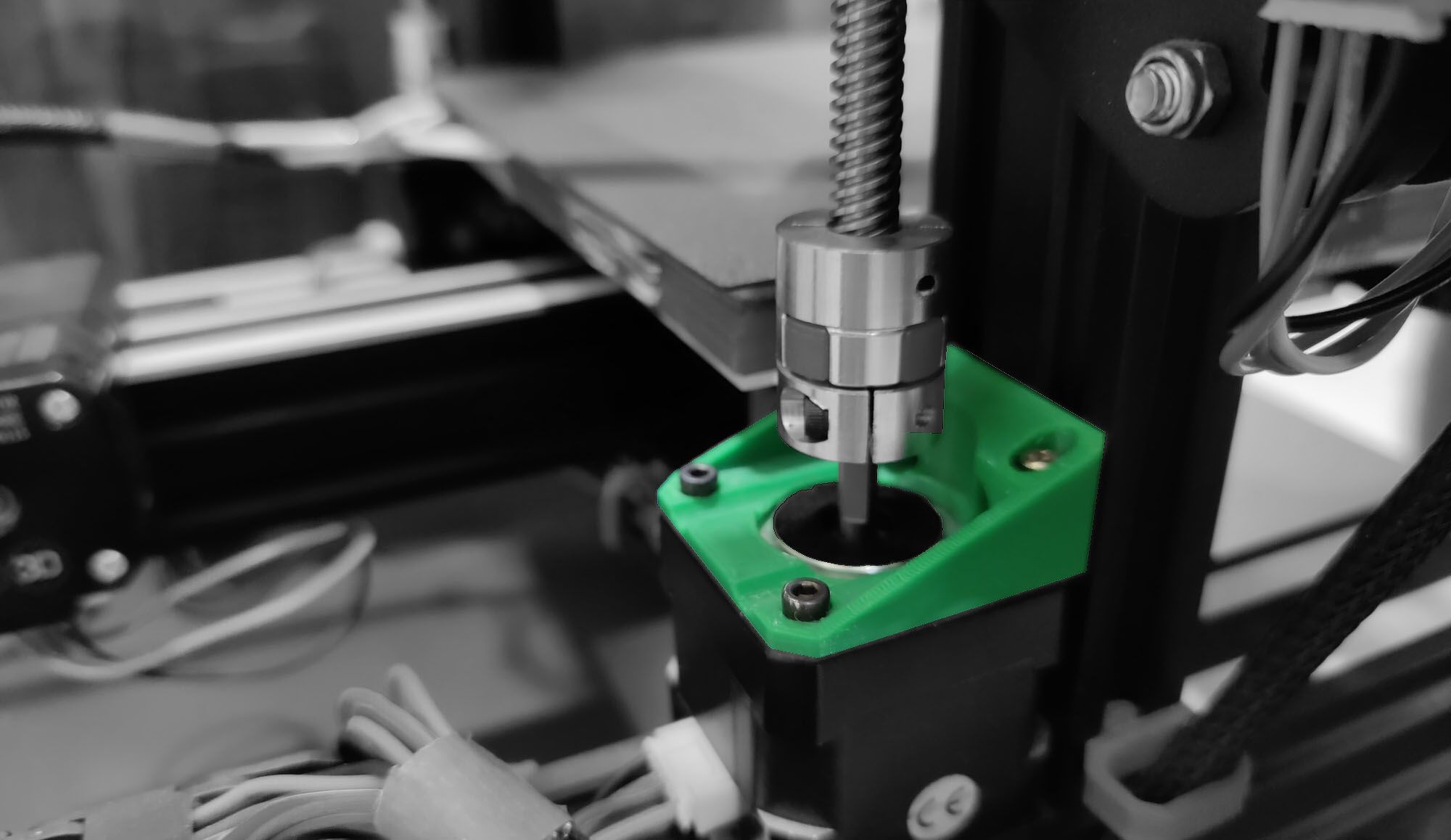 3D-печатное крепление мотора Z для Ender-3