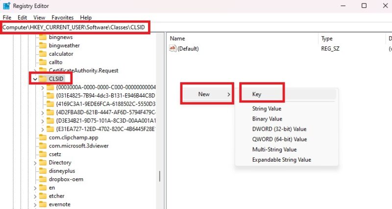 Windows 11: Klassisches Kontextmenü wiederherstellen