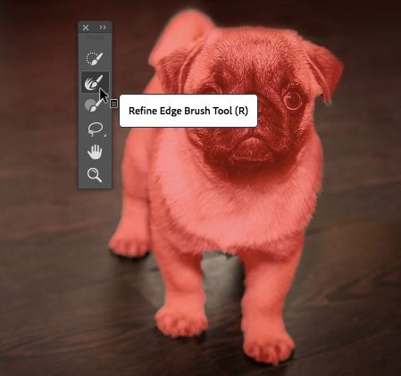 Кисть Refine Edge для волос и меха