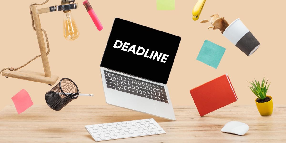 Иллюстрация, показывающая дедлайн и сопутствующие проблемы
