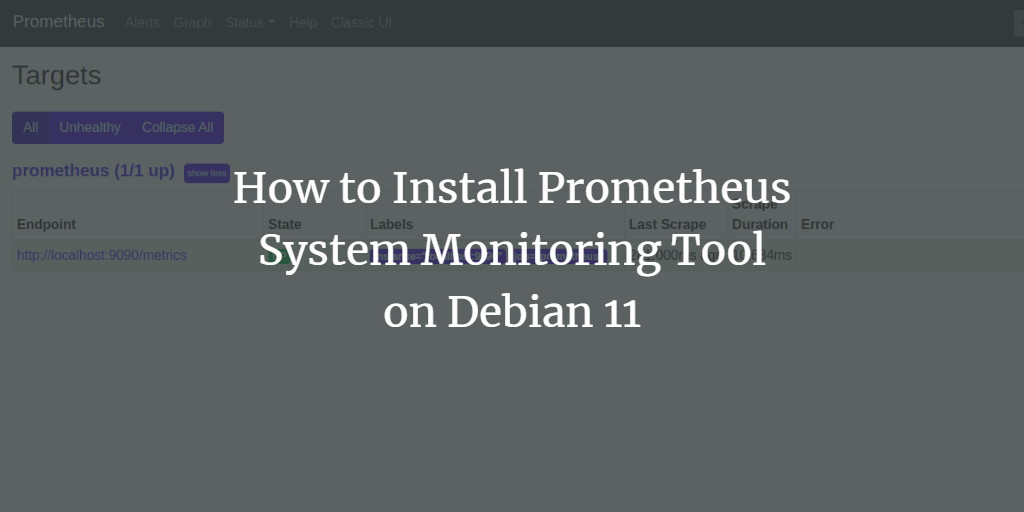 Prometheus на Debian 11: установка и node_exporter