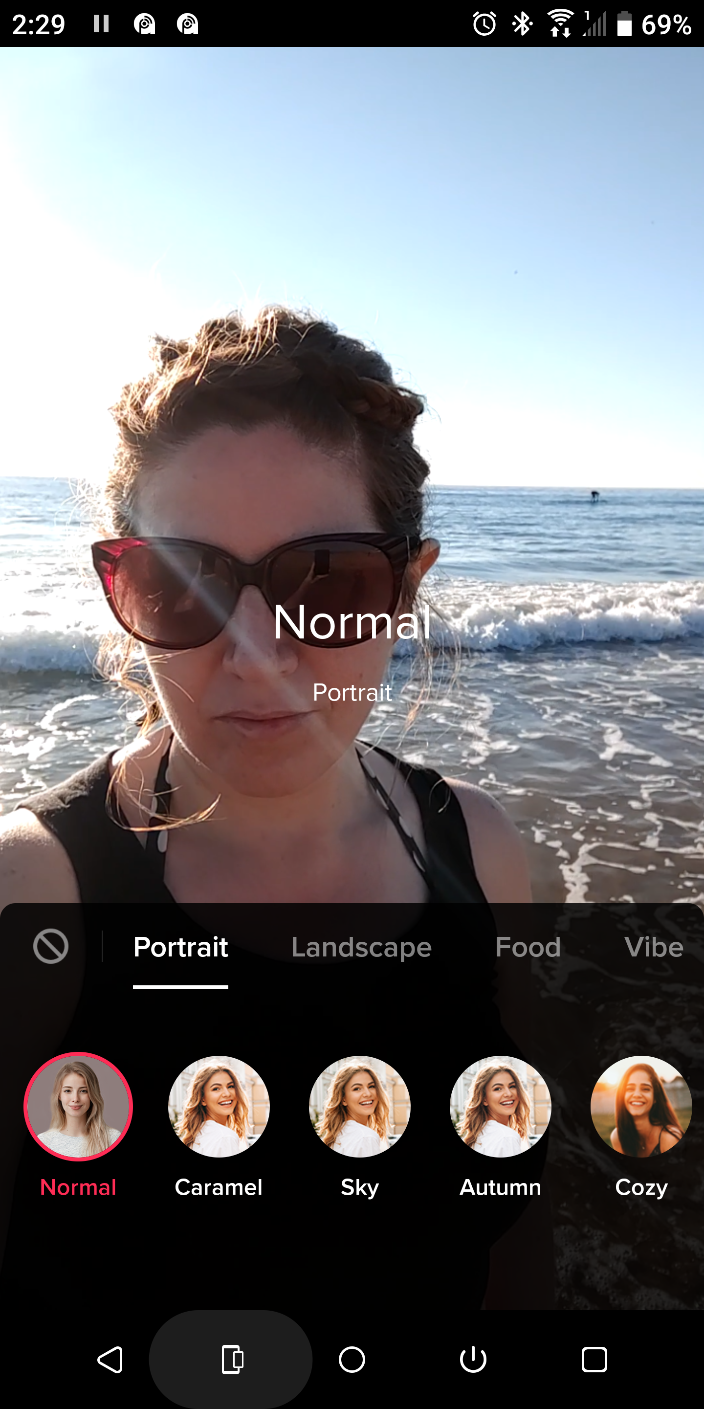 экран без фильтра