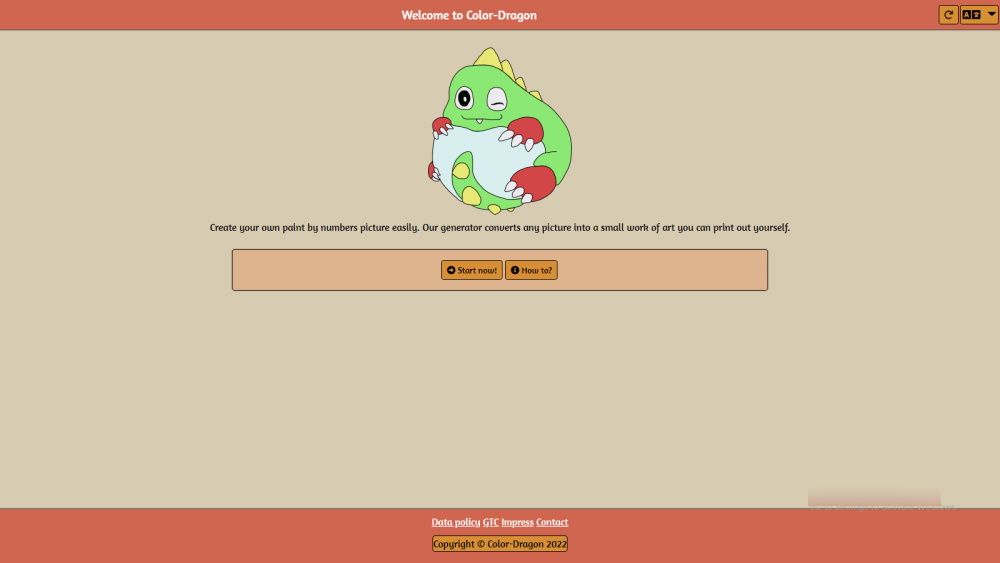 Color Dragon website