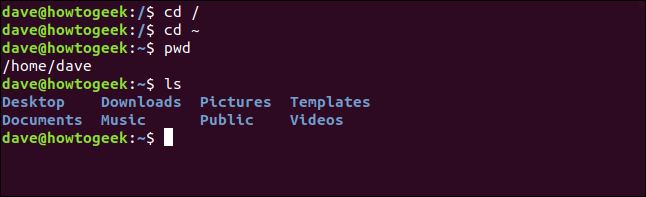 Проверка содержимого /home