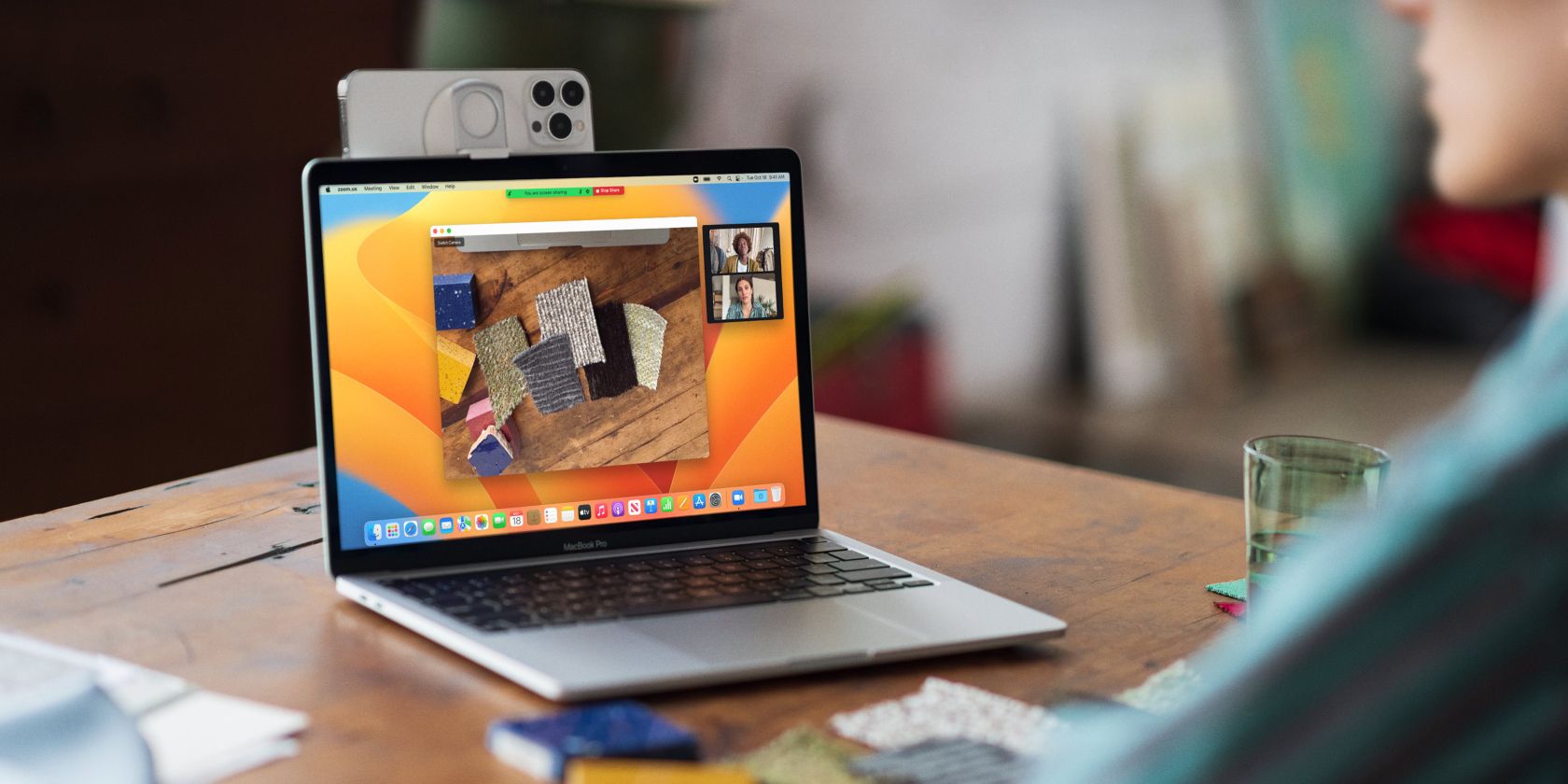 iPhone как микрофон для Mac с Continuity Camera